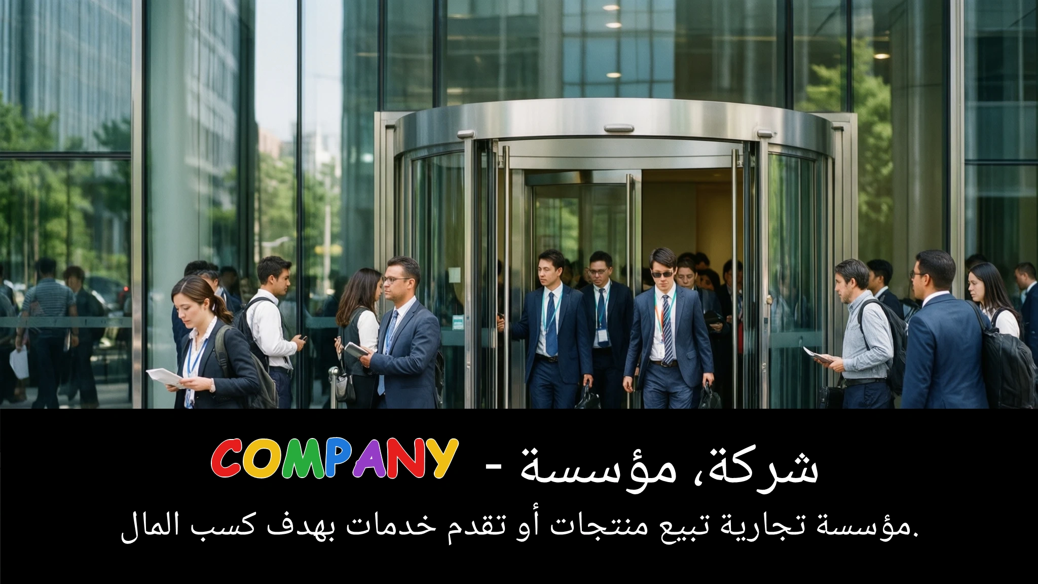Arabic Illustration for company